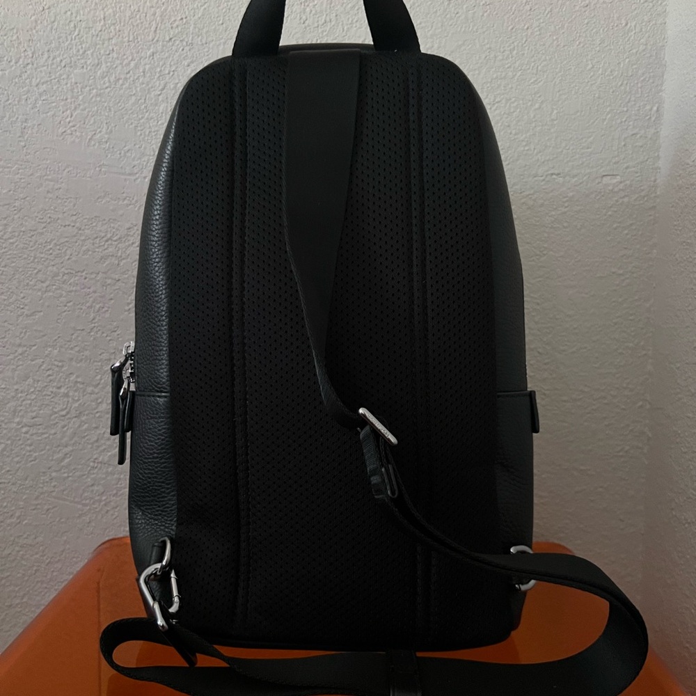 Michael Kors Black Backpack with Classic Design - Picture 3 of 5